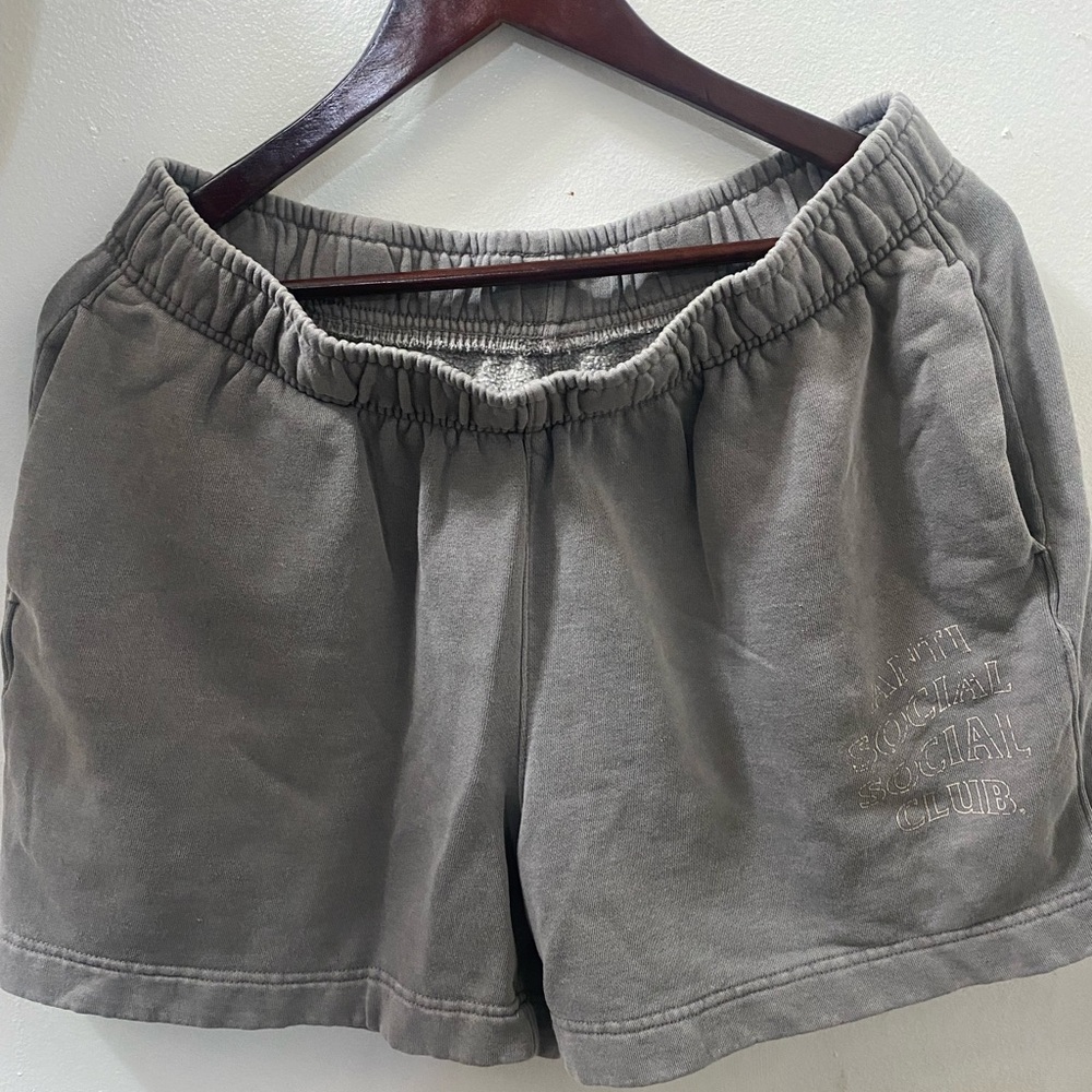 Anti Social Social Club Charcoal Women's Athletic Shorts